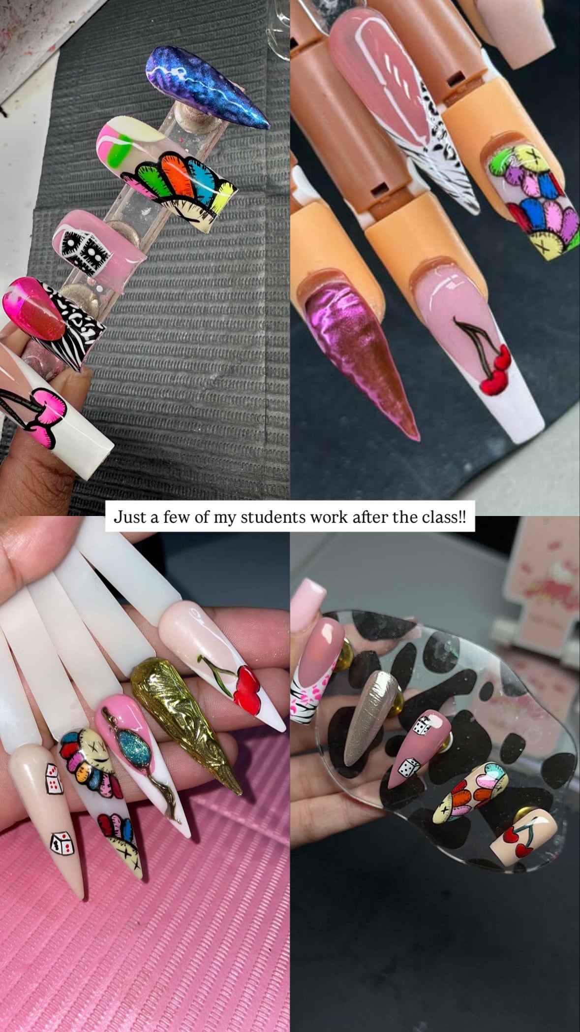 Level Up Your Nail Art ROUND 3🎨— Online group class