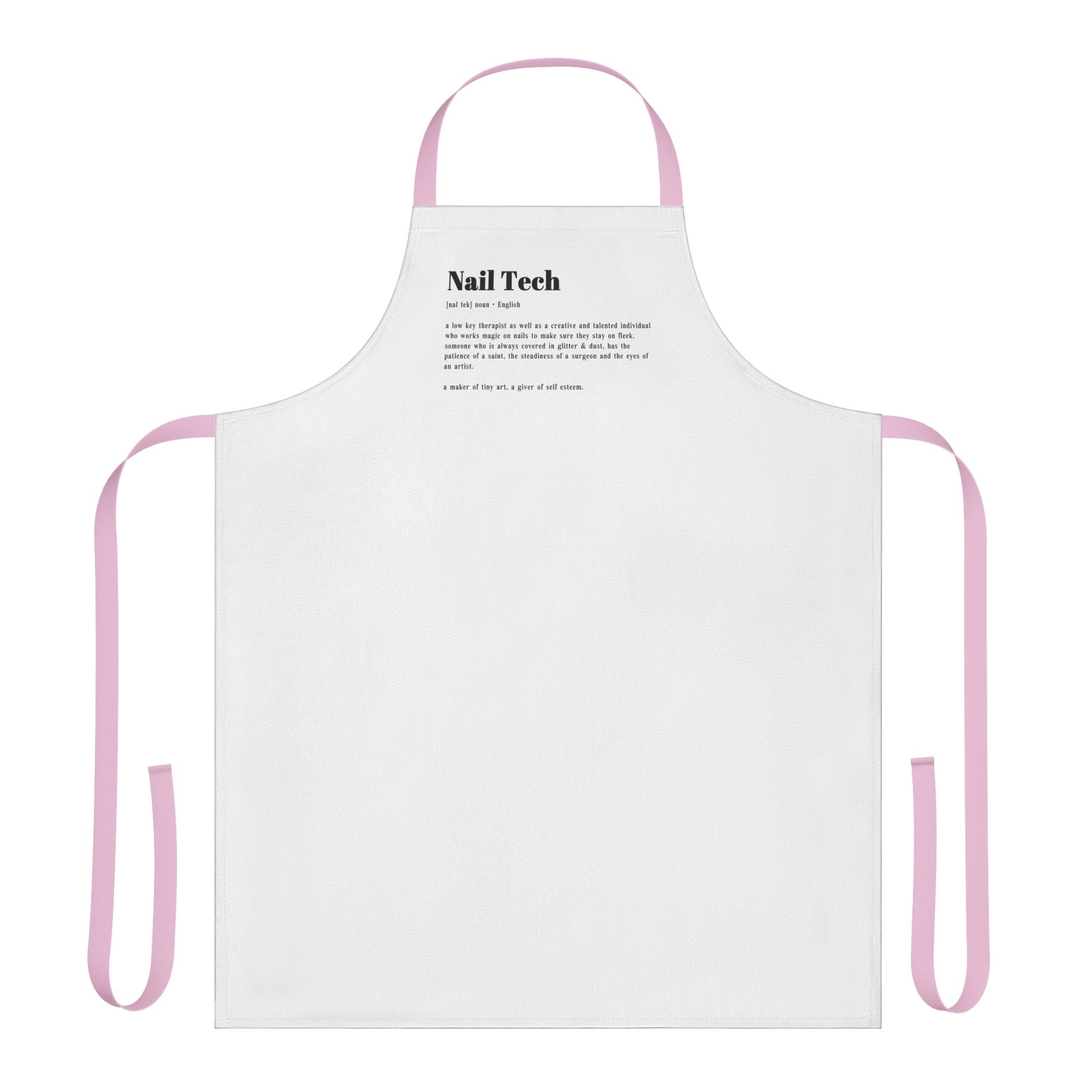Nail Tech Definition Apron