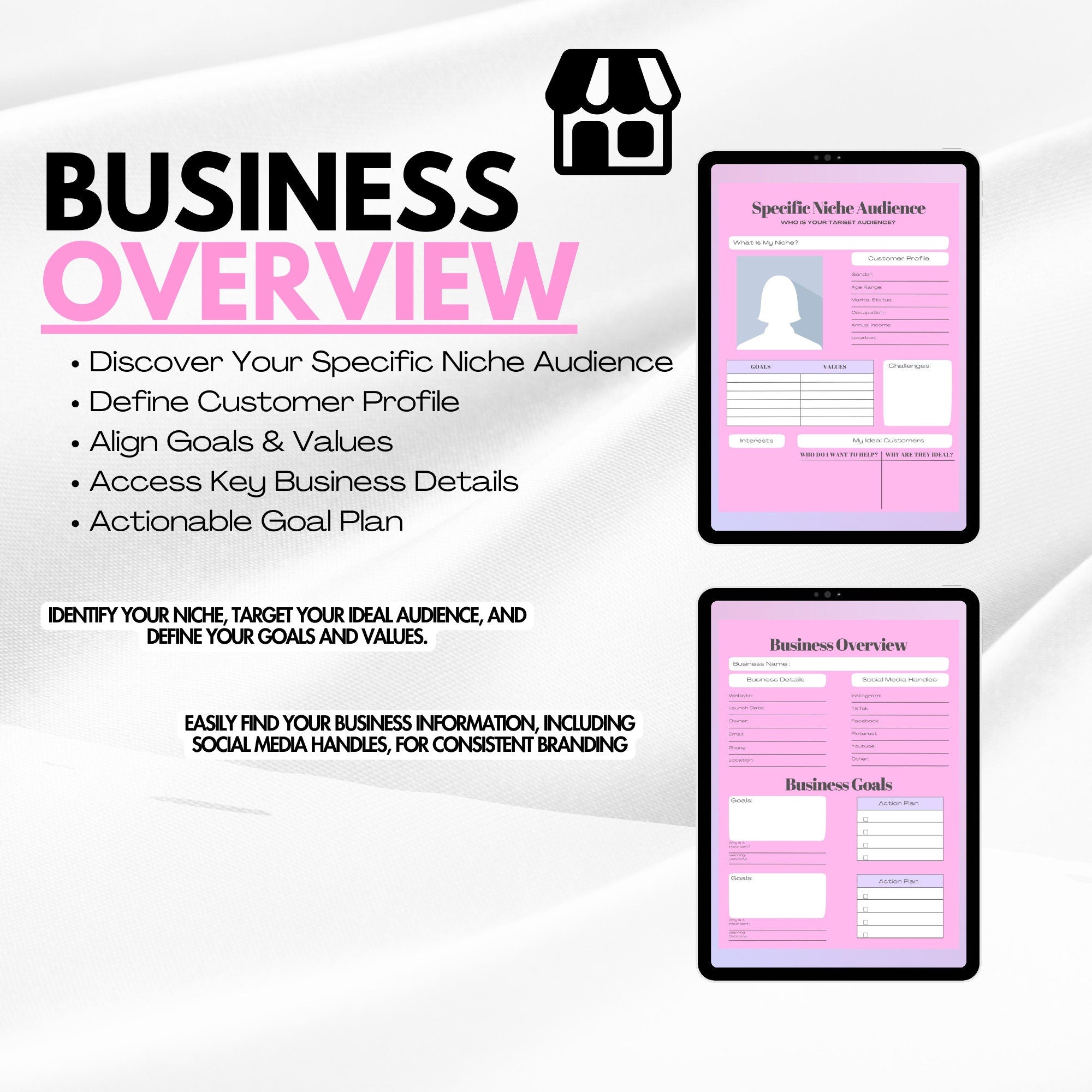 Social Media & Content Creating Planner + 30 Day Content Calendar FREE