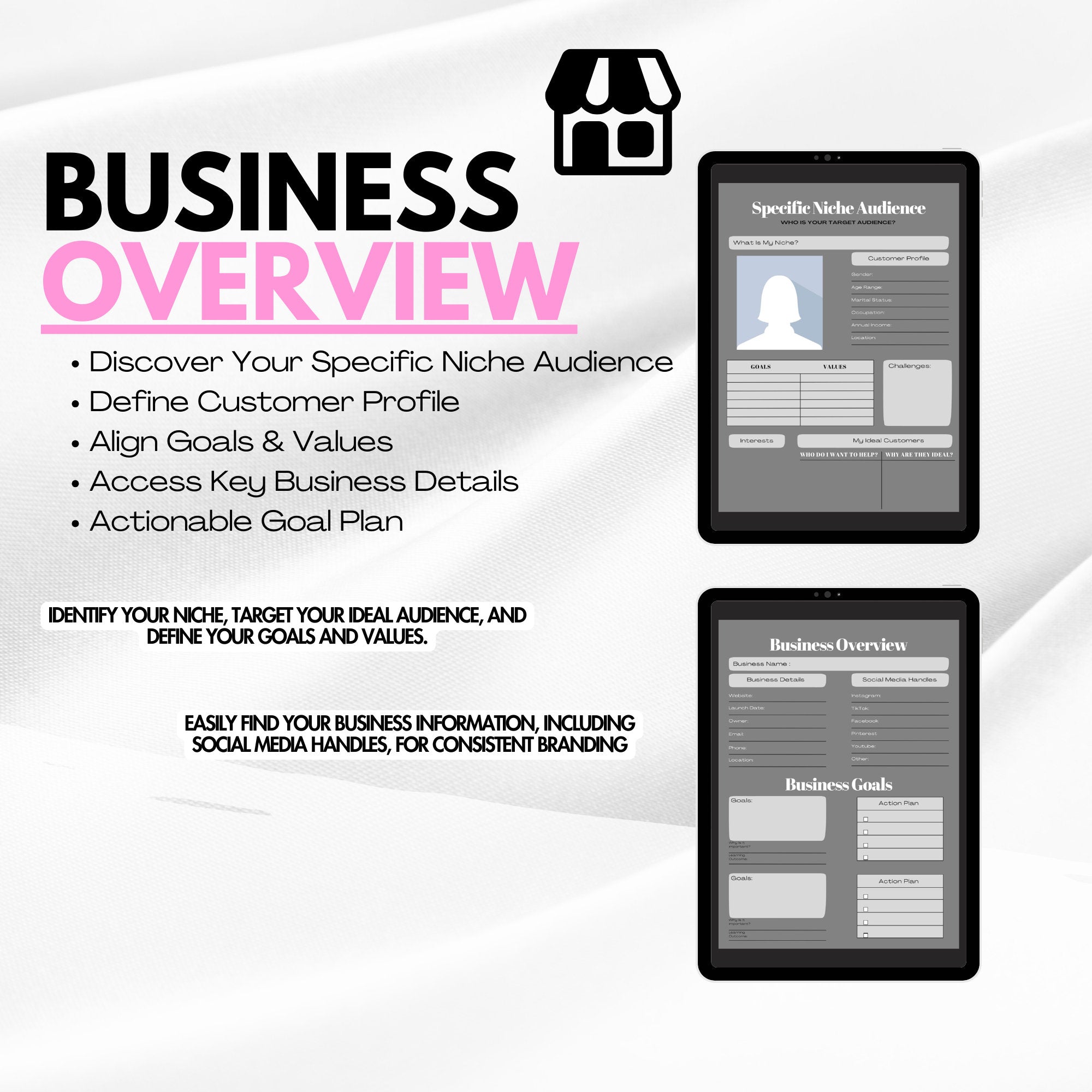 Social Media & Content Creating Planner + 30 Day Content Calendar FREE