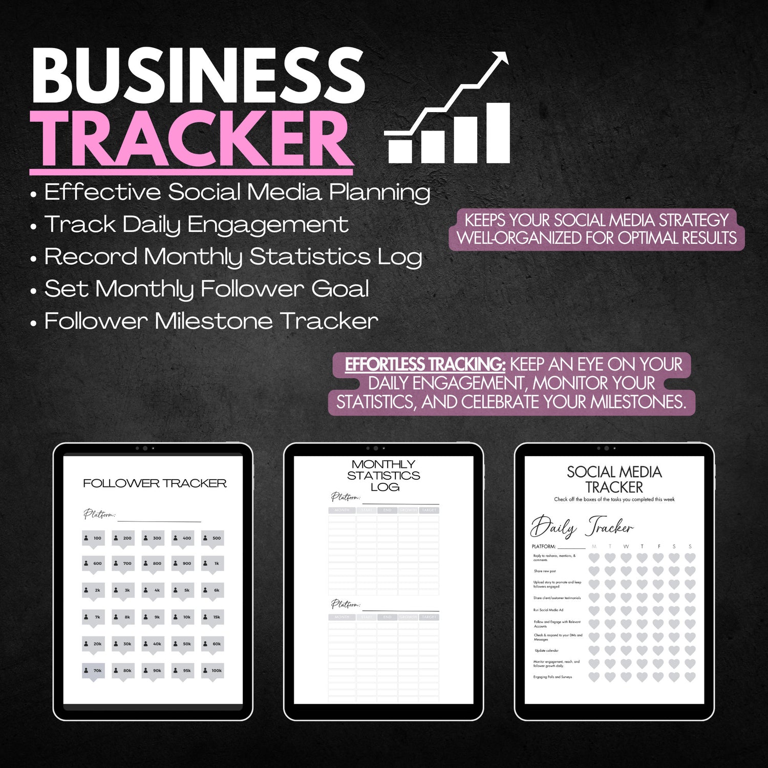 Social Media & Content Creating Planner  + 30 Day Content Calendar FREE