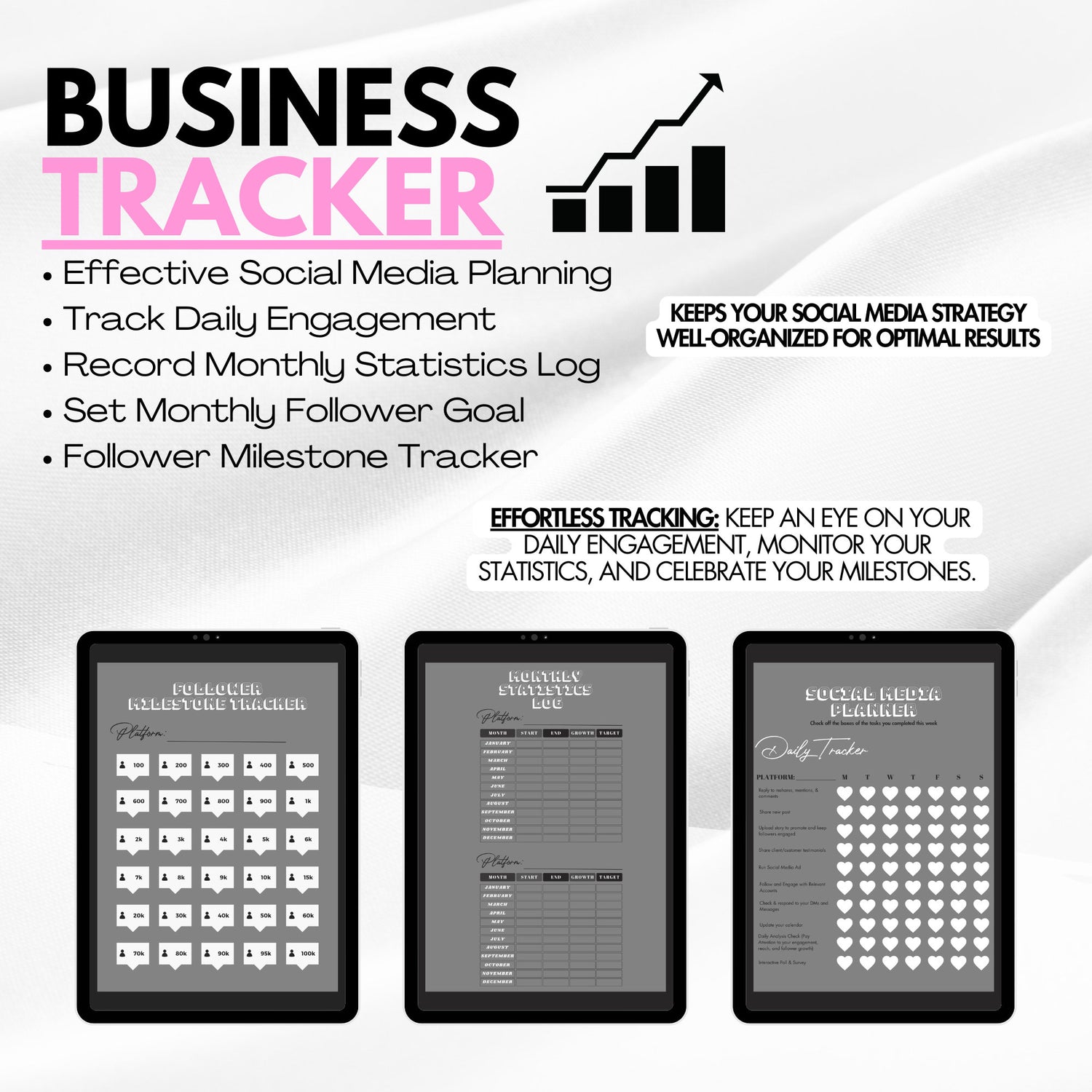 Social Media & Content Creating Planner  + 30 Day Content Calendar FREE