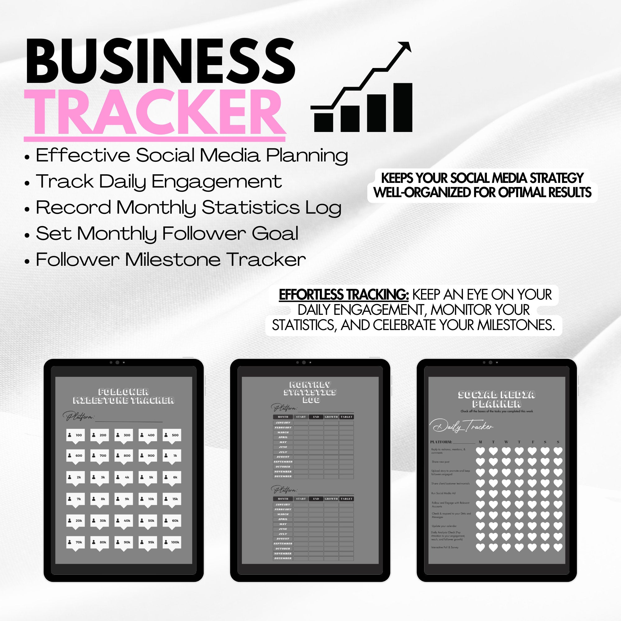 Social Media & Content Creating Planner + 30 Day Content Calendar FREE