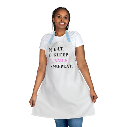 Eat. Sleep. Nails. Repeat Apron