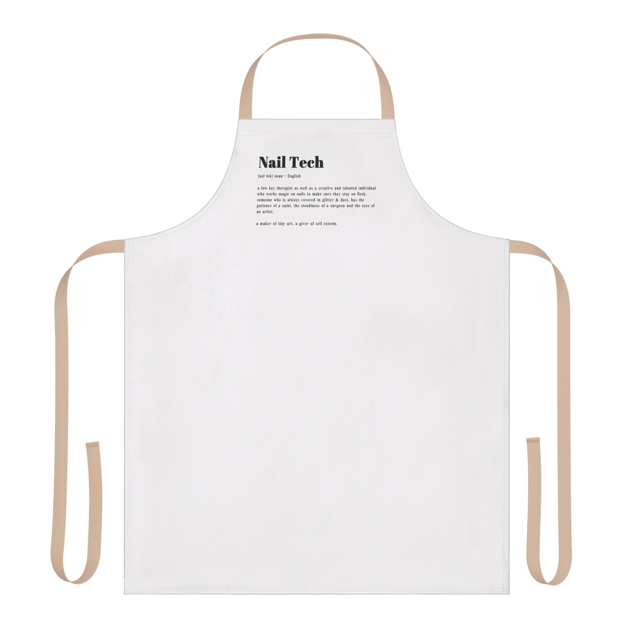 Nail Tech Definition Apron