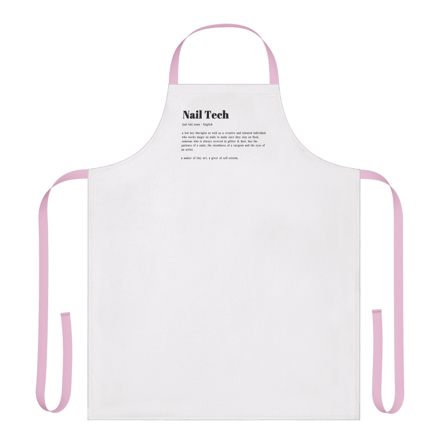 Nail Tech Definition Apron