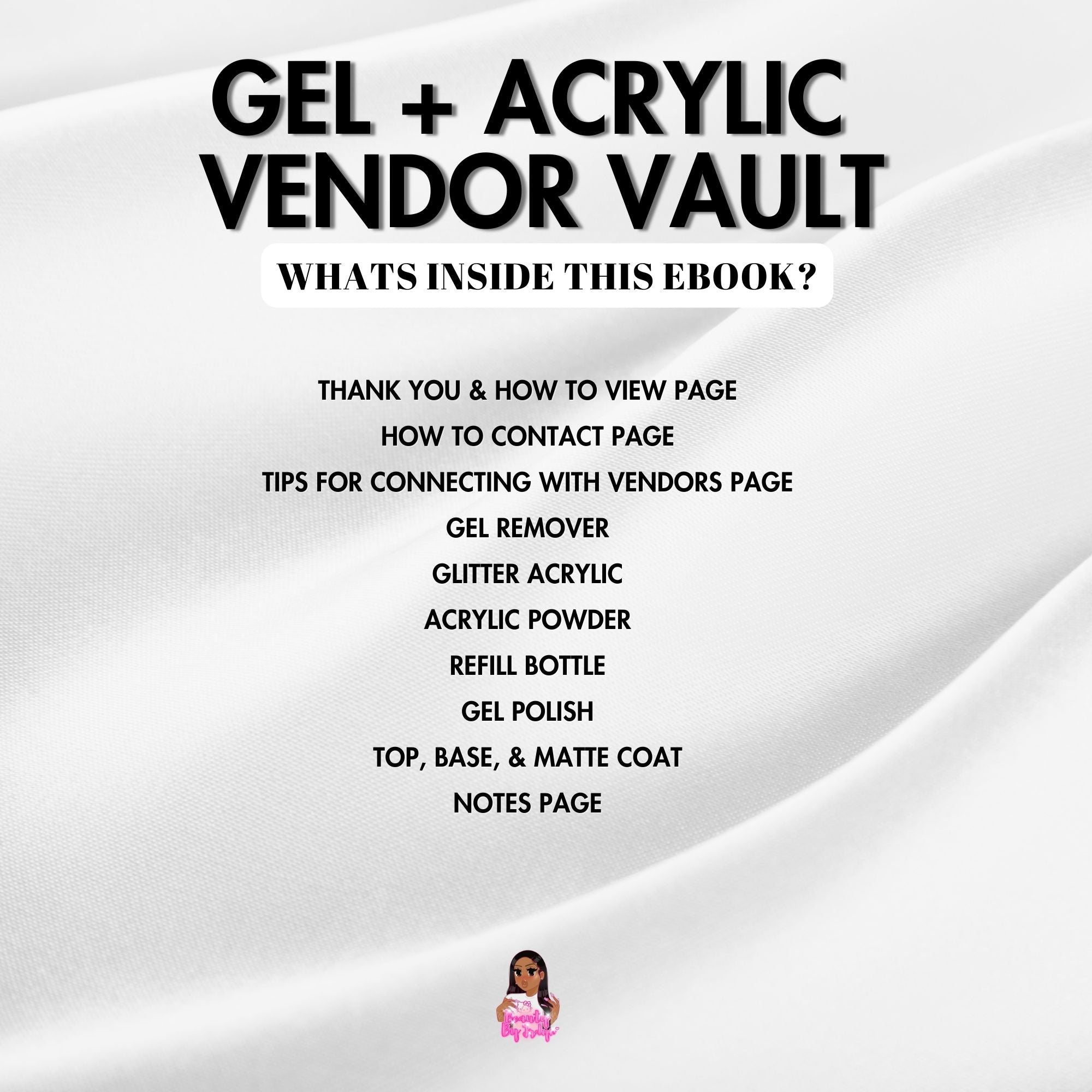 Acrylic + Gel Vendor Vault