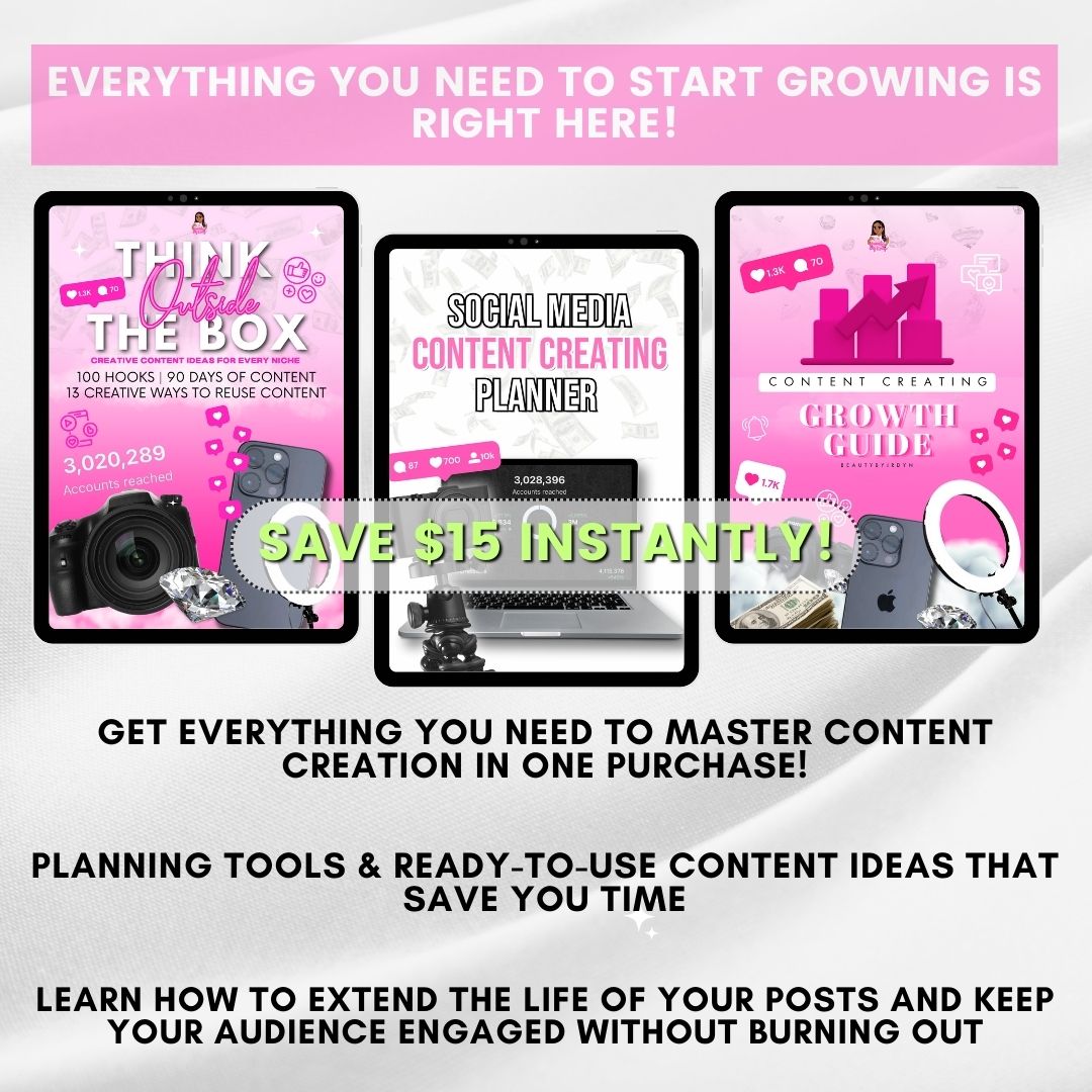 Ultimate content creating bundle