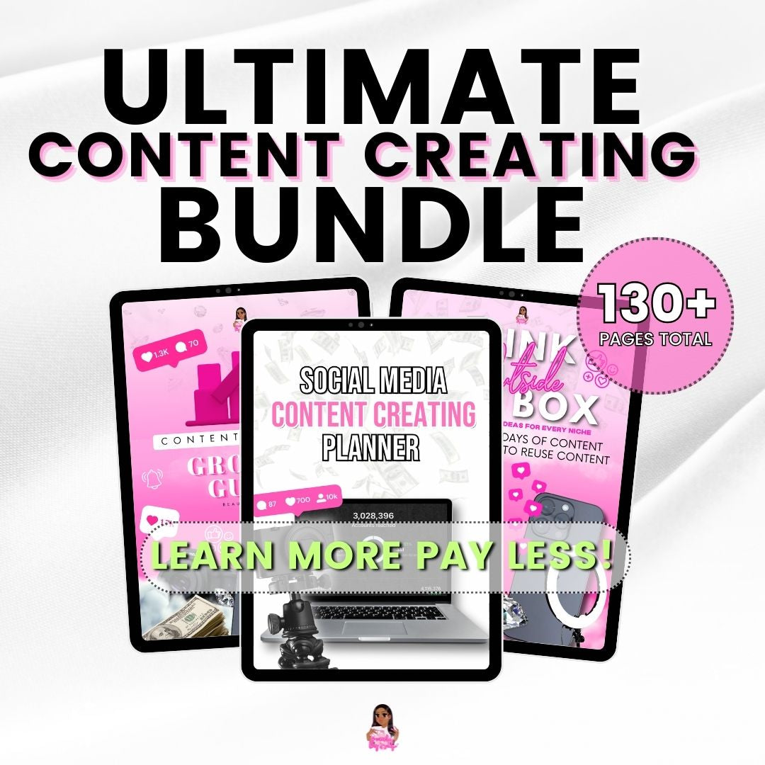 Ultimate content creating bundle