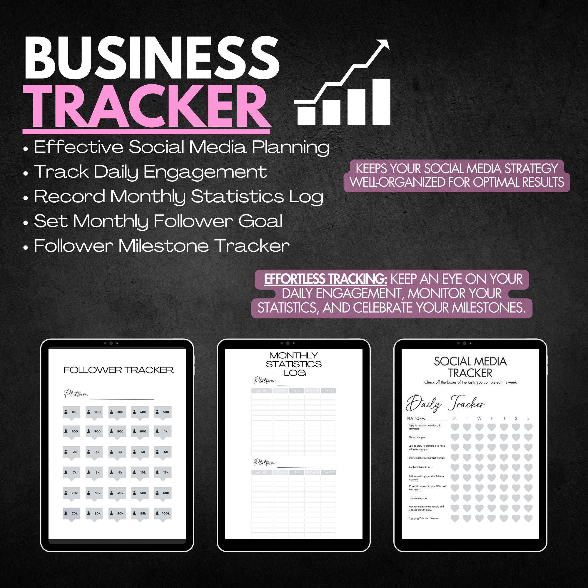 Social Media &amp; Content Creating Planner  + 30 Day Content Calendar FREE